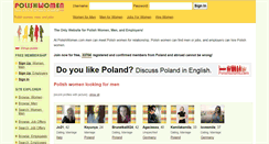 Desktop Screenshot of polishwomen.com